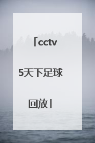 「cctv5天下足球回放」天下足球你好世界杯CCTV5